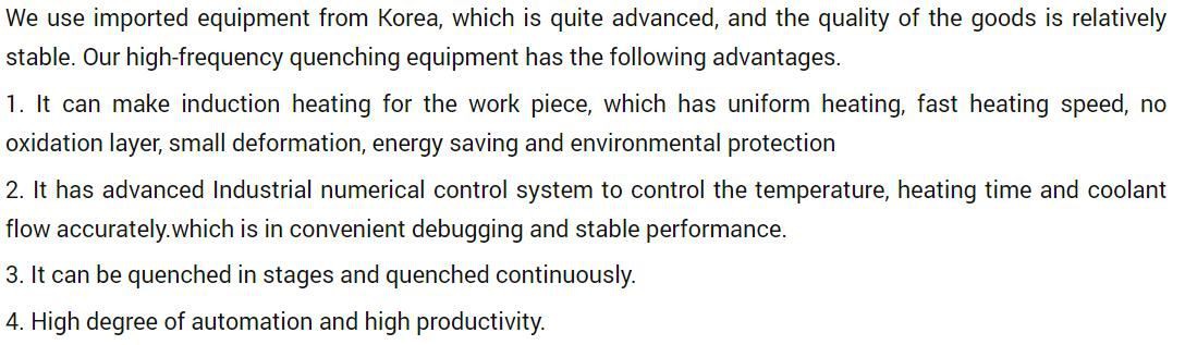 CBIES IMPACT BEAM STRENGTH AND ADWANTAGE